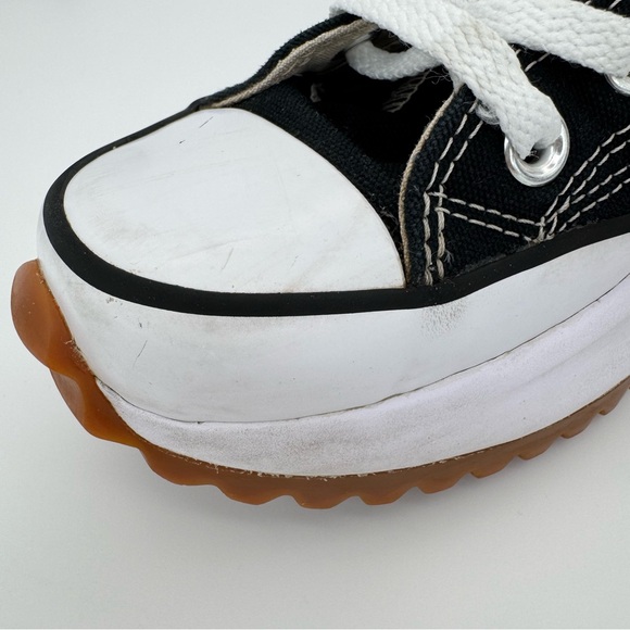 Converse Run Star Hike Canvas Platform Lugged High Top Sneakers Black W 7.5 M 6 - Picture 10 of 15